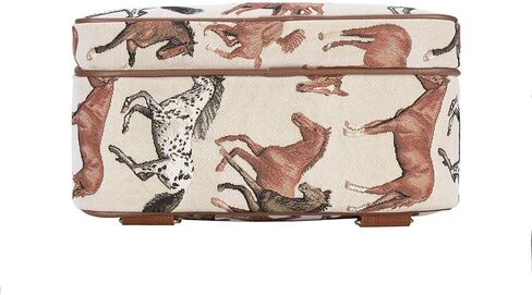 Signare Tapestry Backpack for Women Computer Rucksack Knapsack bookbags for women In Floral Morning Garden Design (BKPK-MGD) in Kuwait