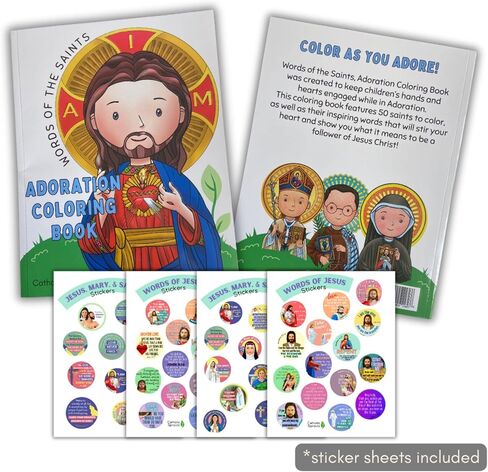 براعم كاثوليكية - كتاب تلوين العشق - الكتب الكاثوليكية ، هدية للأولاد والبنات الكاثوليك ، بالتواصل المقدس الأول ، العشق الإفخارستيا ، كتاب التلوين in Kuwait