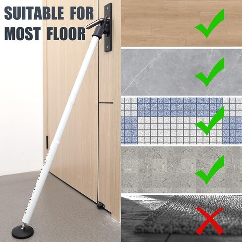 DOORRICADE DOOR DOOR BAR METURITION STOPPER DOOR SPORT SPOR in Saudi Arabia