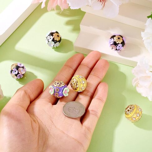 حبات بؤرية Fashewelry Rhinestone للأقلام ، 6 مساءً ، حبات الماس 15 ملم 20 ملم ، حبات سبيكة Rondelle Indonesia كبيرة لصنع الأقلام ، حبات رائعة ، مخروطات ، مخروشة لصنع المجوهرات in Kuwait
