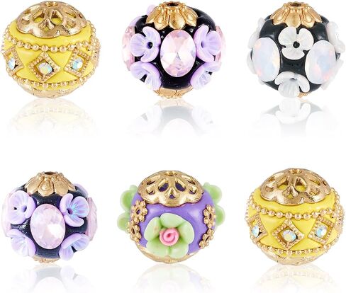 حبات بؤرية Fashewelry Rhinestone للأقلام ، 6 مساءً ، حبات الماس 15 ملم 20 ملم ، حبات سبيكة Rondelle Indonesia كبيرة لصنع الأقلام ، حبات رائعة ، مخروطات ، مخروشة لصنع المجوهرات in Kuwait