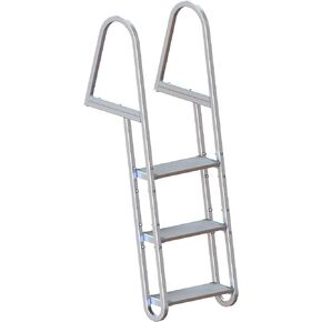 Dock Edge Kwik Release Dock Ladder, 7 Step, Stand Off, Aluminum