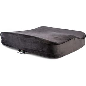 Large Seat Cushion for Office Chairs - Ergonomic Memory Foam Chair Cushion for Enhanced Comfort During Long Hours of Sitting &Driving - Ideal for Car&Truck Seats,Wheelchairs -With Washable Cover