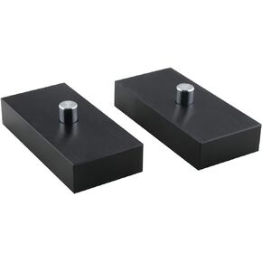 DCVAMOUS Black 1" Rear Leveling Lift Kit Compatible with Ford F250 F350 - Level Lift Blocks (Raise Vehicle 1 Inch) for 1999-2023 F250 F350 Superduty 2WD 4WD | 2000-2005 Excursion 2WD 4WD