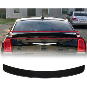 Rear Trunk Lip Spoiler Wing Matte Black Factory OE Style Replacement for 2011 2012 2013 2014 2015 2016 2017 2018 2019 300