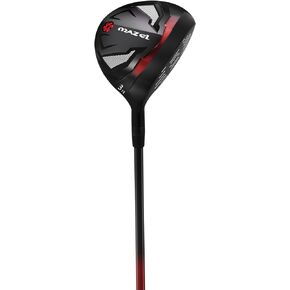 MAZEL 12 Pieces Men's Complete Golf Clubs Set or Individual Golf Clubs - Titanium Driver,#3,5 Fairway Wood,Hybrid,#4,5,6,7,8,9 Iron & Pitching Wedge,Golf Putter