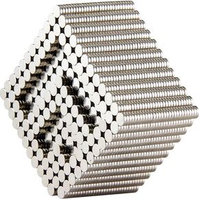 4x2mm Fridge Magnets, Ideal for Home Kitchen, Office and School Whiteboards, Science Craft and All Other Magnetic Surfaces, Multipurpose Premium Magnet.