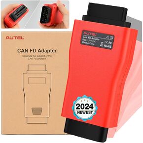 Autel CAN FD CANFD Adapter for GM MY2020 Vehicles, 2024 Newest Compatible with Autel Scanner Diagnostic Scan Tool MaxiSys Series Vehicle Models W/CAN FD Protocol (100% Original)