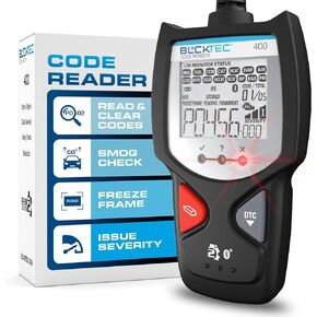 400 OBD2 Scanner Diagnostic Tool - Car for All Cars OBDII Compatible Code Reader with Reset Comes Free OBD App On iOS & Android