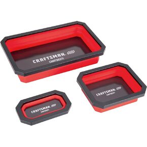 CRAFTSMAN Tool Storage, Collapsible Magnetic Trays, 3 Piece (CMMT98371)