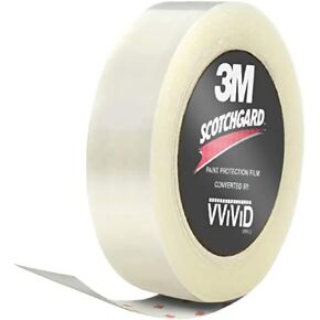 VViViD 3M Clear Hood and Trunk Edge Sealer Paint Surface Protection Tape Roll (.5 Inch x 20ft)