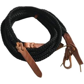 Professionals Choice Professional's 9ft Quiet Control Split Reins Black N/A