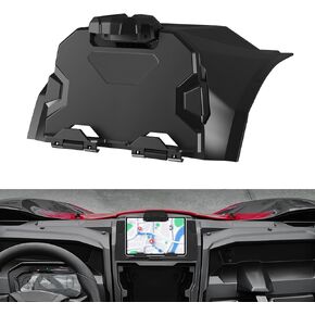 Electronic Device Mounts with Storage Box Organizer Tray for Teryx KRX 1000 2020-2023, GPS Phone Ipad Adjustable Tablet Holder for Kawasaki teryx krx 1000 Accessories, Black, ABS Plastic