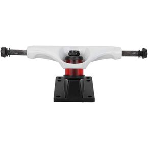 Alomejor 1 Pair Skateboard Truck 4 8 inch Long Board Independent Trucks for Mountain Skate Board Accessories White