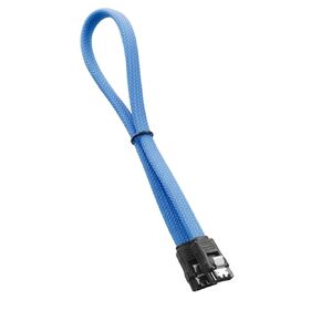 CableMod ModMesh Sleeved SATA 3 Cable (Black, 30cm)
