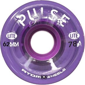 عجلات دوارة رباعية/للأماكن الخارجية/الصلابة 78A / 62x33 Purple Pulse Lite / عبوتان - 8 عجلات in Kuwait