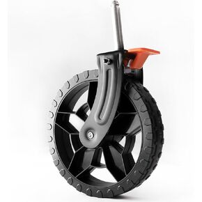 عجلة عربة قابلة للطي 7 * 1.5 بوصة، عجلة أمامية بديلة شديدة التحمل من البولي بروبيلين + PVC، مناسبة فقط لعربة Uyittour UTS2، قطعة واحدة in Kuwait