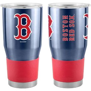 العلامات التجارية Boelter المرخصة MLB البديل نمط الفولاذ المقاوم للصدأ جدار مزدوج معزول فراغ لعبة يوم الترا 30oz بهلوان السفر (بوسطن ريد سوكس)