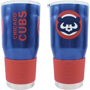 Boelter Brands Licensed MLB Alternate Style Stainless Steel Double Wall Vacuum Insulated Game Day Ultra 30oz Travel Tumbler (Boston Red Sox)