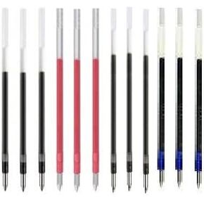 Uni-ball SXR-80-05 Jetstream Ballpoint Multi Pen Refills, Extra Fine Point 0.5mm, 4 Color Refills(Black/Blue/Red/Green) 12 Total Value Set