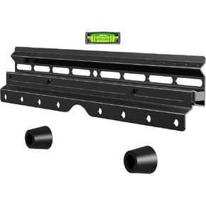 No Stud TV Wall Mount, Drywall Studless TV Hanger for Most 12-55 inch Flat Screen TVs, Holds up to 100lbs, No Stud, No Drill, No Anchors, Easy Install (MF81)