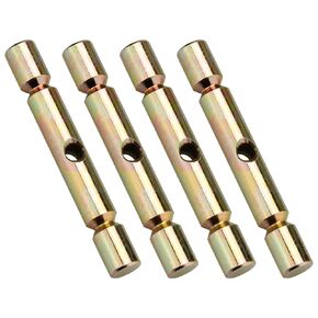 Aillsa ATV Snow Plow Shear Pin(4pc) Compatible with Polaris ATV Snow Plow Glacier,fits Polaris ATV 2015-2019 Sportsman 2205063 Replacement Snow Plow Shear Pin Accessories