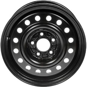 Dorman 939-184 16 x 6.5 In. Steel Wheel Compatible with Select Models, Black