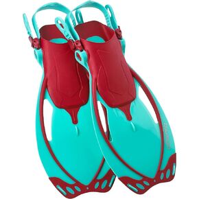 Phantom Aquatics Rapido Boutique Collection Marine Jr Snorkeling Fins + Net Bag, Children Ages 6+ | Boys and Girls Junior Kids Swim Fins. Patas De Rana