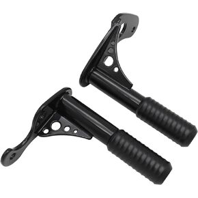 Passenger Peg Crash Bar Frame Slider and 1.5" Long Extension Mount Kit Compatible with Harley Softail Street Bob Low Rider 2018-2024