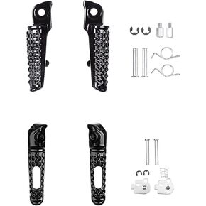Motorcycle Front Rear Foot PegS Footrest Fits for Honda CBR600RR 2003-2019 CBR1000RR 2004-2016