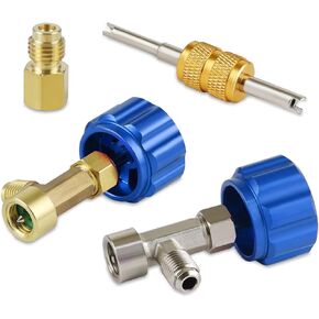 Lichamp Automotive R1234yf Can Tap, R 1234yf Self Sealing Can Tap and Puncture AC Freon Can 1234yf Adapter Fittings, TBN1