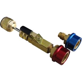 MASTERCOOL (81490) R134A Valve Core Remover Installer, yellow gold, 6.8 inch (for Standard 5mm valve cores only)