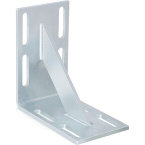 1 Pcs 8.5 x 8.5 x 5 Inches Heavy Duty Galvanized Inside Corner Galvanized Steel 90 Degree L Shape Pergola Hardware for DIY Dock Construction Projects Furniture Corner