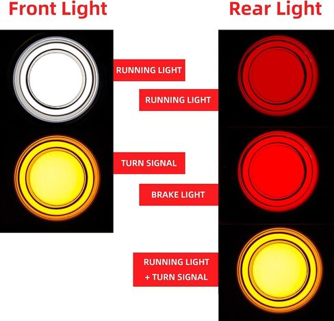 FATECIM 4X دراجة نارية LED الخلفية الأمامية بدوره إشارات رصاصة الذيل أضواء تشغيل الفرامل إيقاف أضواء دراجة نارية المصابيح الخلفية وامض مؤشرات لبوبر هارلي هوندا ياماها سوزوكي كاواساكي المروحية الكروم in Saudi Arabia