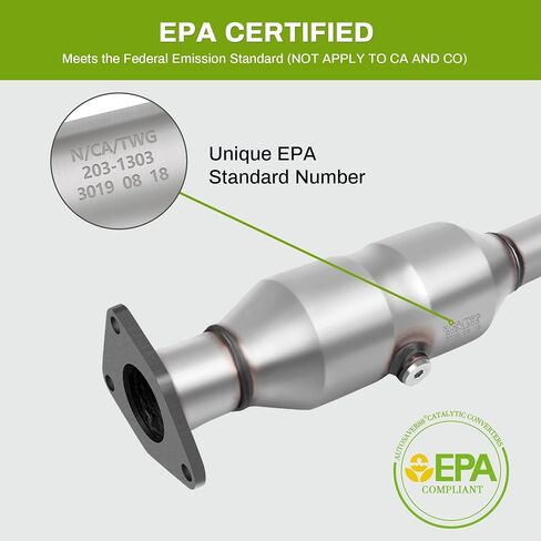 AUTOSAVER88 Catalytic Converter Compatible with 2003-2007 Accord 2.4L Direct-Fit Stainless Steel (EPA Compliant) in Saudi Arabia