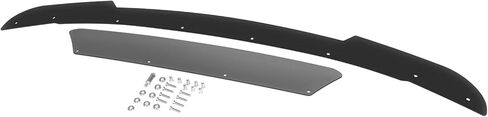 Venom V1 Style Rear Wickerbill Spoiler for Dodge Charger 2015-2023 SRT Scat Pack Hellcat Daytona -2 Piece Add-on Style Wicker Bill Spoiler with RivNut Tool, Gloss Black in Kuwait