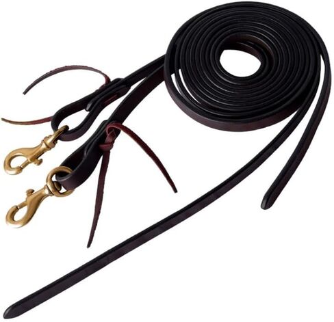5/8in Split Reins w/Brass Hardware in Saudi Arabia