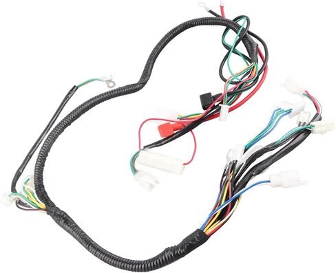 نول سلك محرك Aramox، مجموعة أسلاك المحرك CDI وحدة الملف اللولبي لقابس GY6 125cc 150cc 200cc 250cc رباعية الدراجة ATV Go Kart in Kuwait