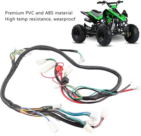 نول سلك محرك Aramox، مجموعة أسلاك المحرك CDI وحدة الملف اللولبي لقابس GY6 125cc 150cc 200cc 250cc رباعية الدراجة ATV Go Kart in Kuwait