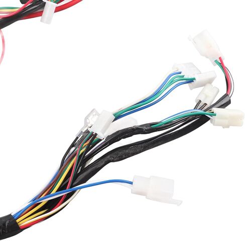 نول سلك محرك Aramox، مجموعة أسلاك المحرك CDI وحدة الملف اللولبي لقابس GY6 125cc 150cc 200cc 250cc رباعية الدراجة ATV Go Kart in Kuwait