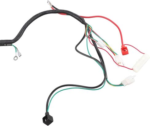 نول سلك محرك Aramox، مجموعة أسلاك المحرك CDI وحدة الملف اللولبي لقابس GY6 125cc 150cc 200cc 250cc رباعية الدراجة ATV Go Kart in Kuwait