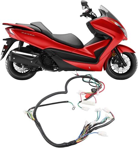 نول سلك محرك Aramox، مجموعة أسلاك المحرك CDI وحدة الملف اللولبي لقابس GY6 125cc 150cc 200cc 250cc رباعية الدراجة ATV Go Kart in Kuwait