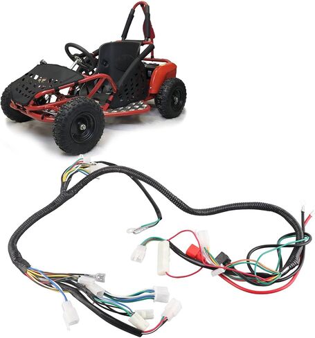 نول سلك محرك Aramox، مجموعة أسلاك المحرك CDI وحدة الملف اللولبي لقابس GY6 125cc 150cc 200cc 250cc رباعية الدراجة ATV Go Kart in Kuwait