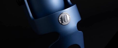 ميكروفون Blue Yeti USB للكمبيوتر الشخصي وأجهزة Mac وميكروفون الألعاب والبودكاست والبث، إصدار الذكرى السنوية العاشرة مع لمسة نهائية مخصصة وأنماط التقاط متعددة in Kuwait