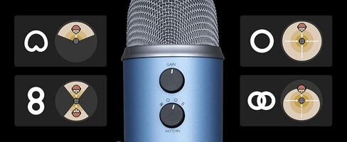 ميكروفون Blue Yeti USB للكمبيوتر الشخصي وأجهزة Mac وميكروفون الألعاب والبودكاست والبث، إصدار الذكرى السنوية العاشرة مع لمسة نهائية مخصصة وأنماط التقاط متعددة in Kuwait