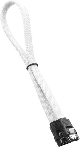 كابل CableMod ModMesh الأكمام SATA 3 (أبيض، 60 سم) in Saudi Arabia