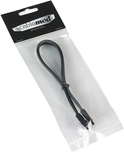 كابل CableMod ModMesh الأكمام SATA 3 (أبيض، 60 سم) in Saudi Arabia