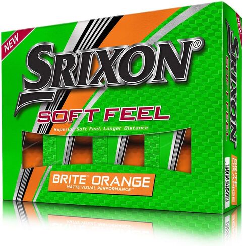 Srixon Soft Feel Brite Matte Color Golf Balls (One Dozen) in Saudi Arabia