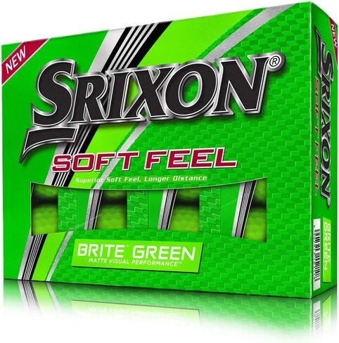 Srixon Soft Feel Brite Matte Color Golf Balls (One Dozen) in Saudi Arabia