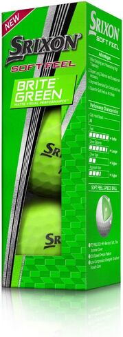 Srixon Soft Feel Brite Matte Color Golf Balls (One Dozen) in Saudi Arabia